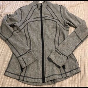 {lululemon} rare herringbone jacket